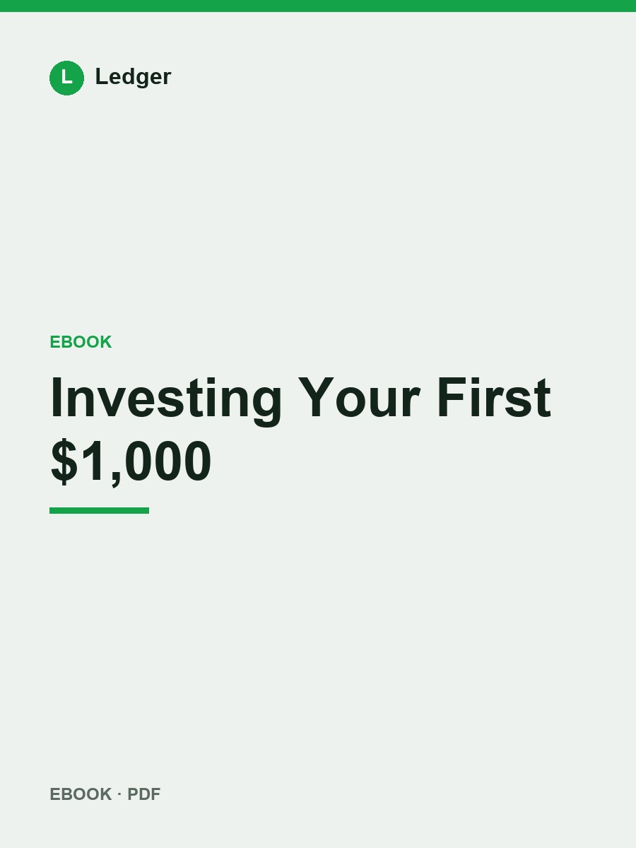 Cover of Investing Your First $1,000