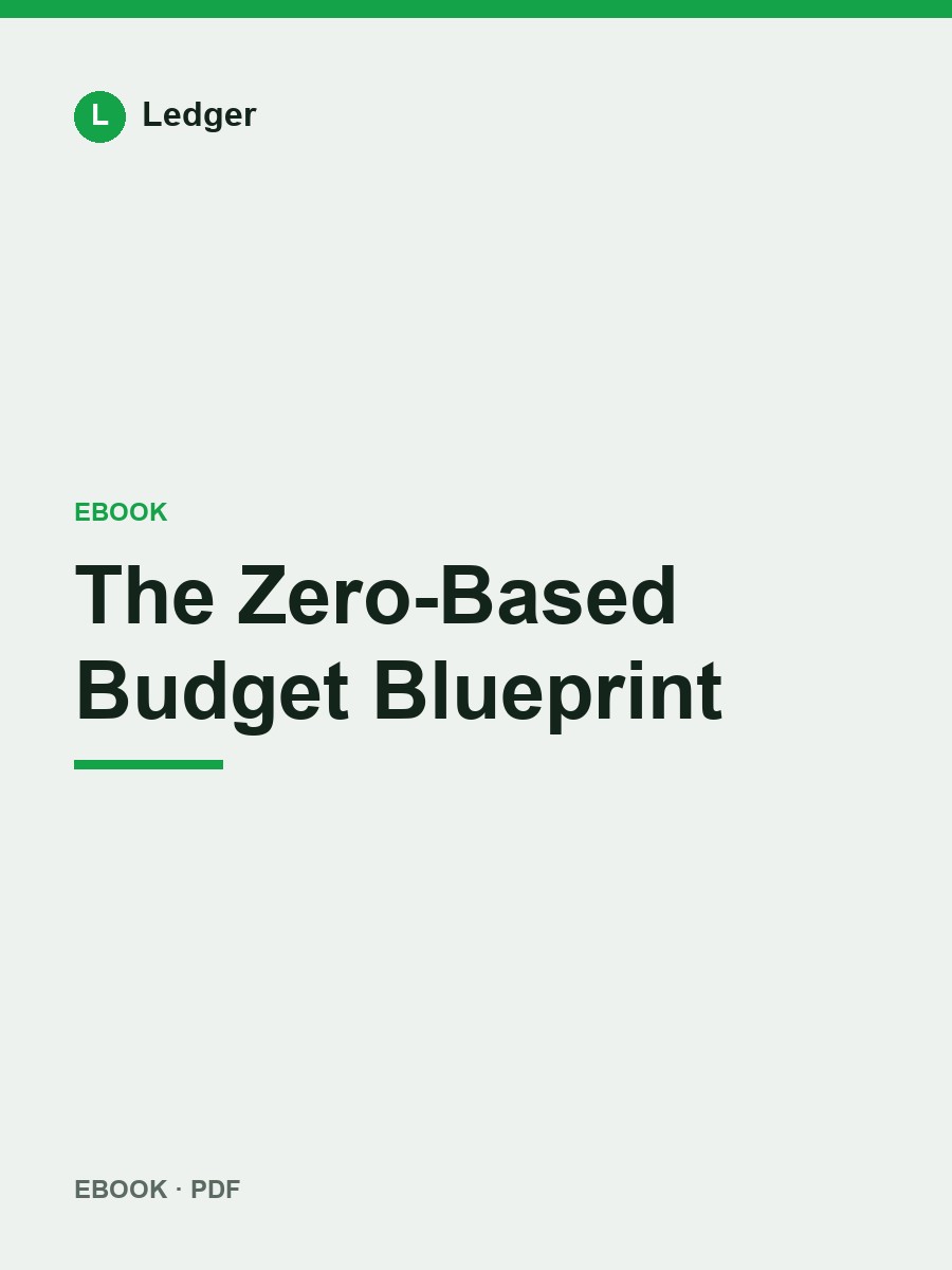 Cover of The Zero-Based Budget Blueprint